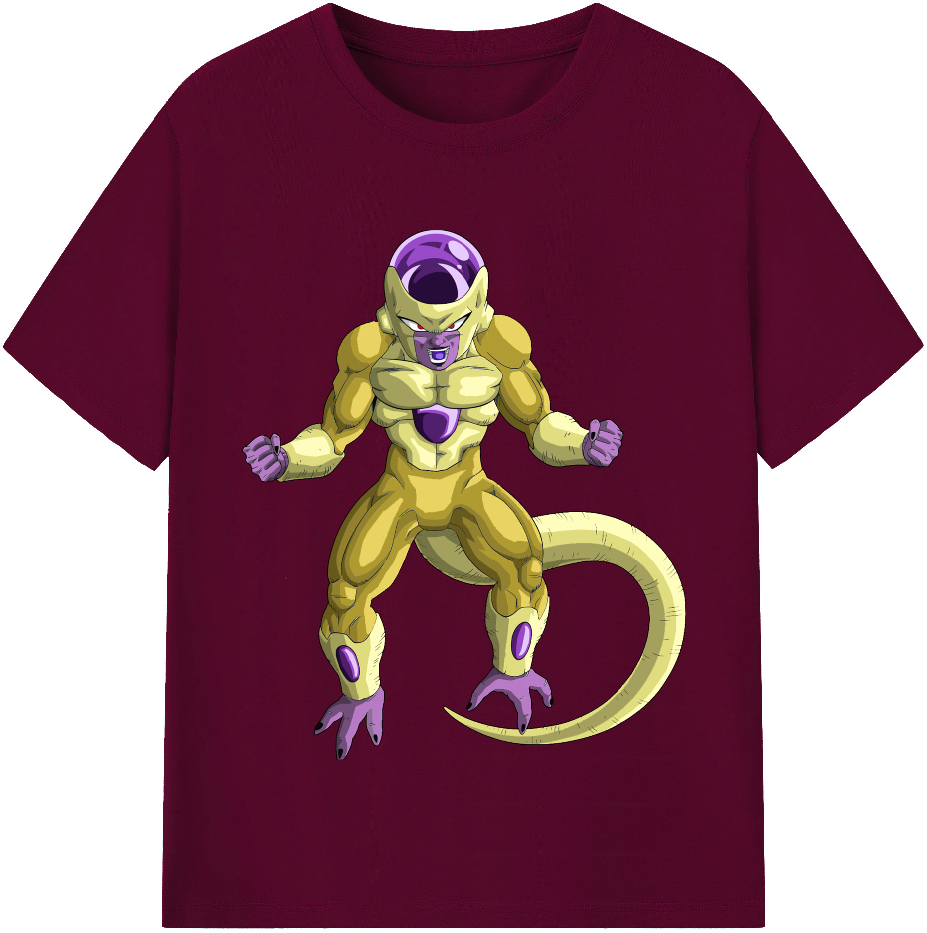 （画像用） ドラゴンボール フリーザ DRAGON BALL Frieza レディースカジュアルプリントTシャツ（綿100％）